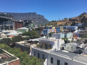 Aussicht von dem Roof Top Pool