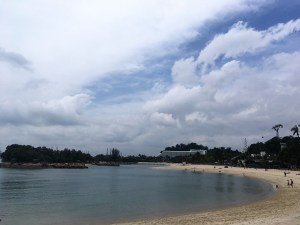 Strand auf Santosa Island