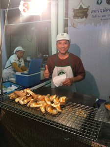 Nachtischverkäufer Thailand