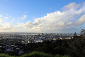 Blick vom Mt. Eden