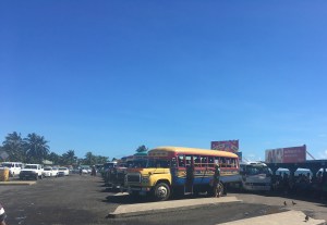 Busstation in Apia