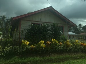 Ein Haus in Samoa