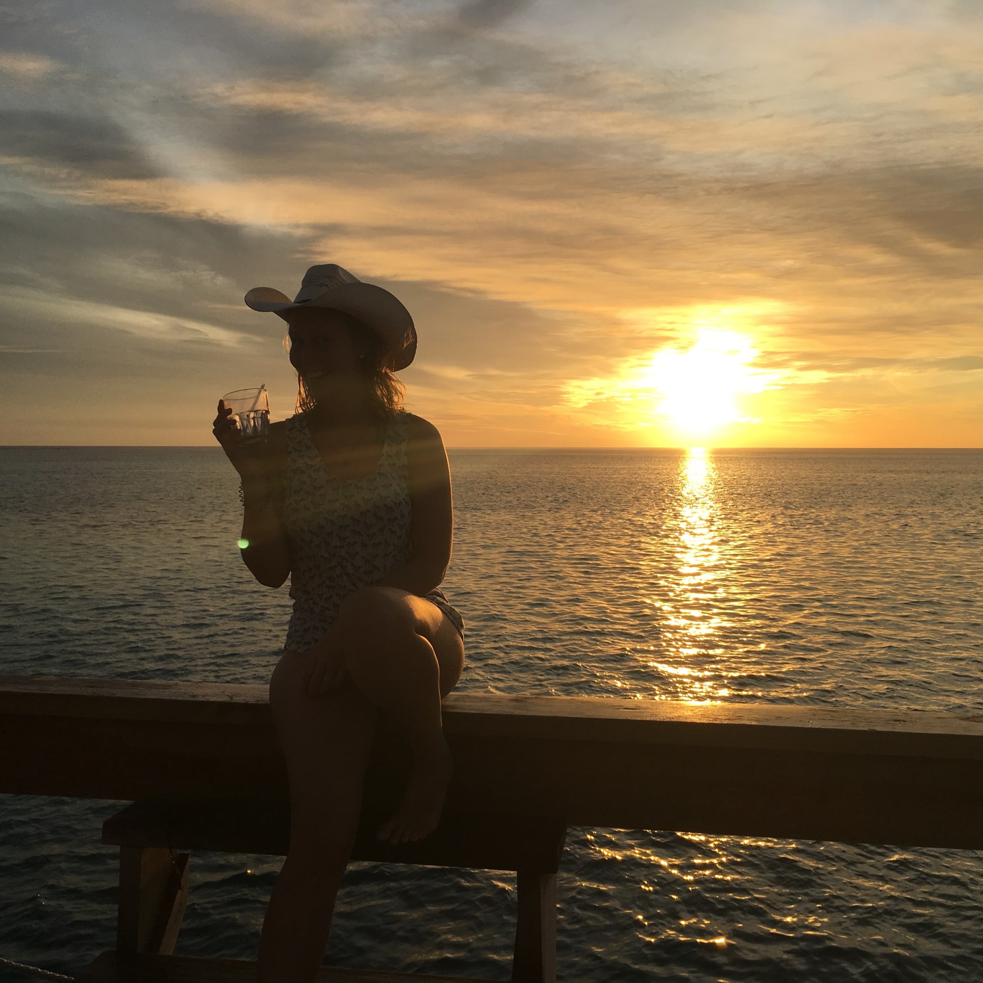 Sonnenuntergang in Fiji